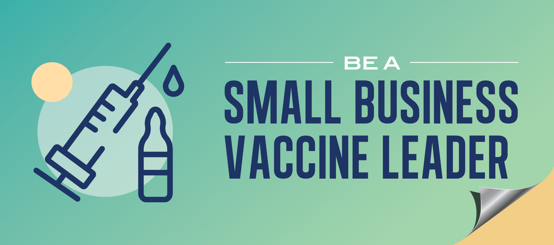 Be a Small Business Vaccine Leader: Join Us 4/6/21